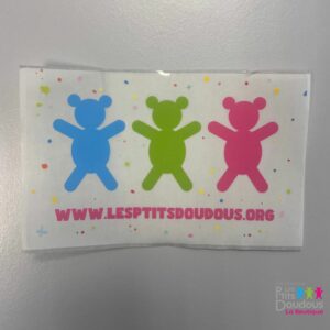 Autocollant les 3 doudous